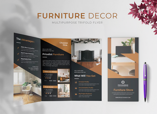 graphic design brochure work