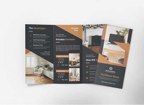 graphic design brochure work