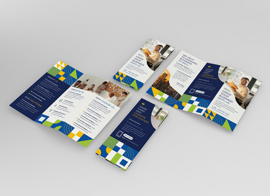 graphic design brochure work