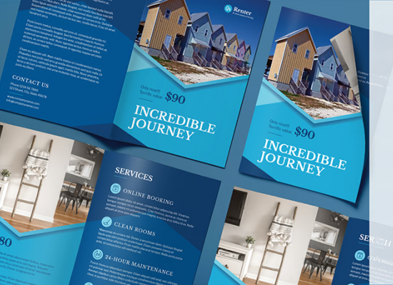 graphic design brochure work