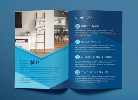 graphic design brochure work