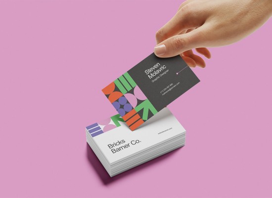 graphic design business card work