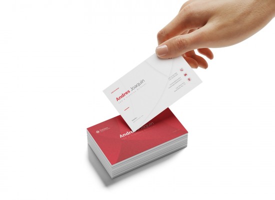 graphic design business card work