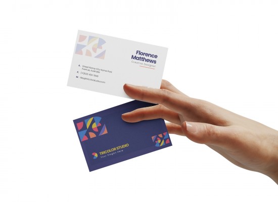 graphic design business card work