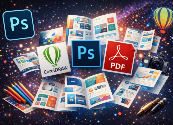 graphic design brochure work